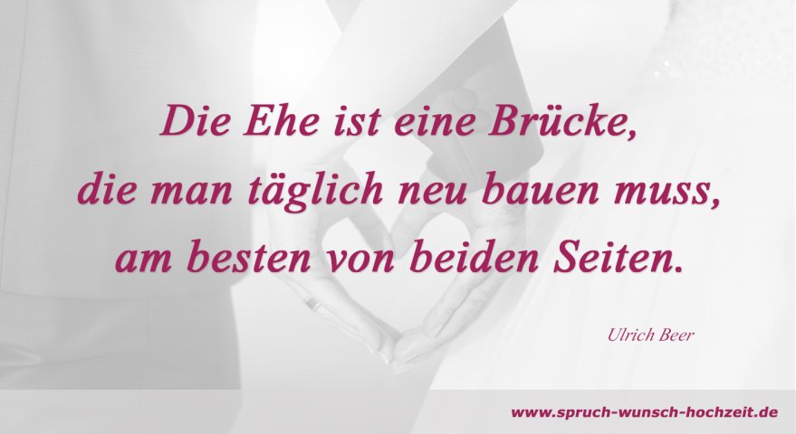 Den hochzeitstag sprüche mann an 1 1. Hochzeitstag