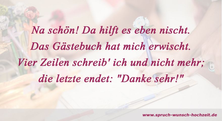 Gastebucheintrage Kurze Texte Und Spruche Furs Gastebuch