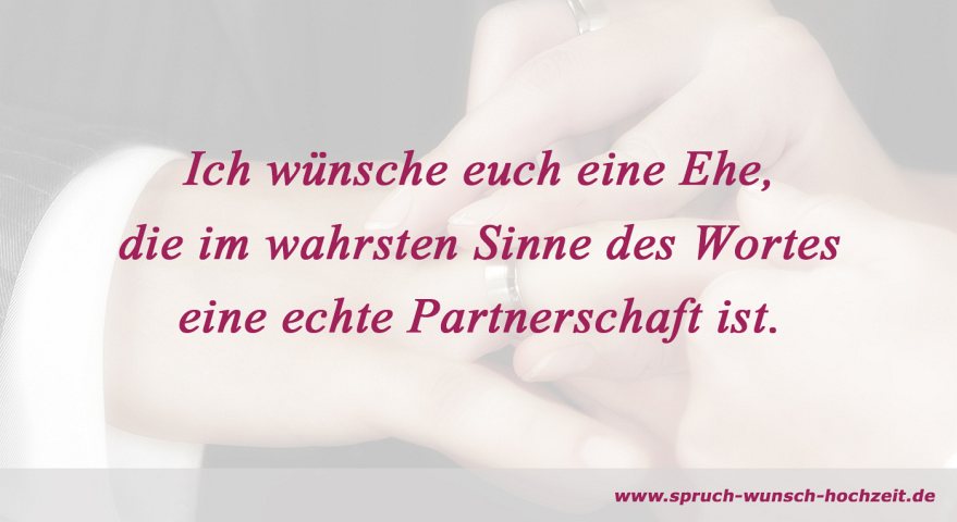 Wunsch Partnerschaft Ehe