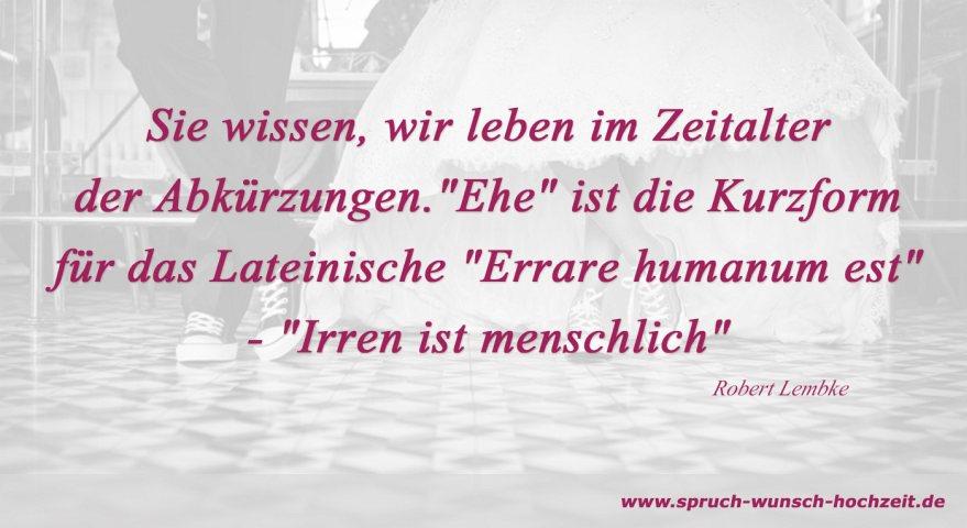 Witziger Spruch Ehe.