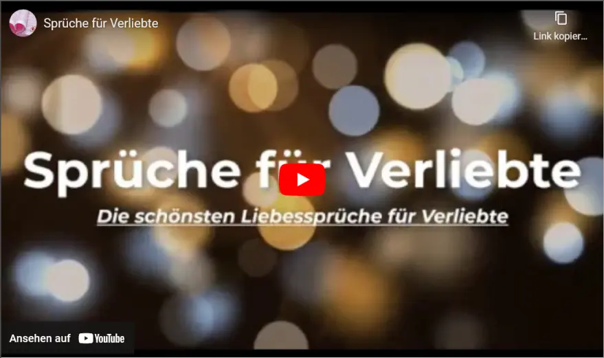 Video 10 Sprüche für Verliebte