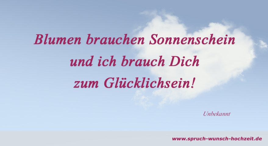 Wunsch zur Hochzeit