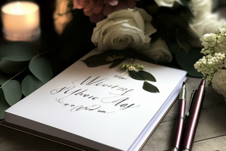 Gästebucheintrag zur Hochzeit erstellen Sprüche und Wünsche zur