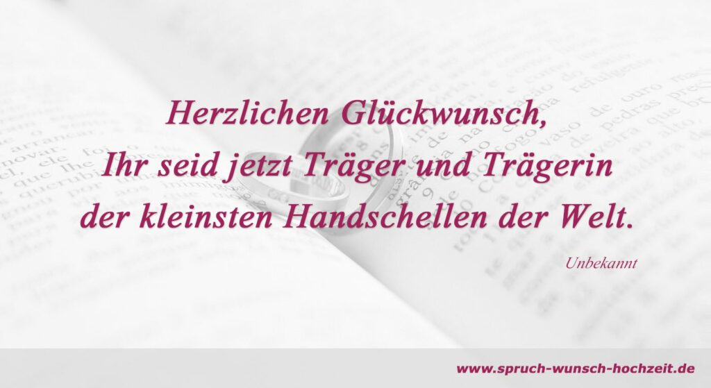 Lustige Hochzeitswünsche für Brautpaare die Spaß verstehen
