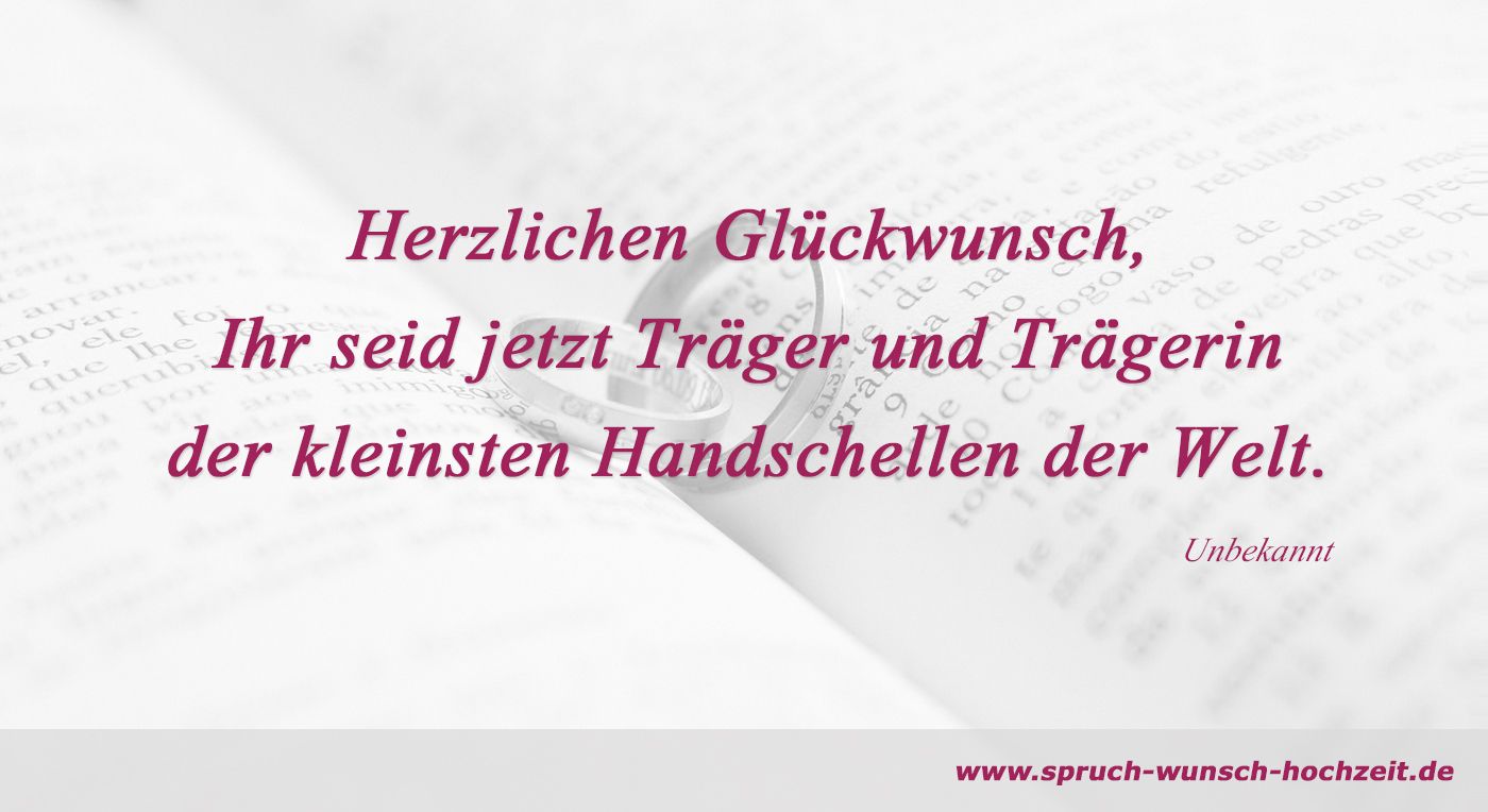 Eheringe sind Handschellen