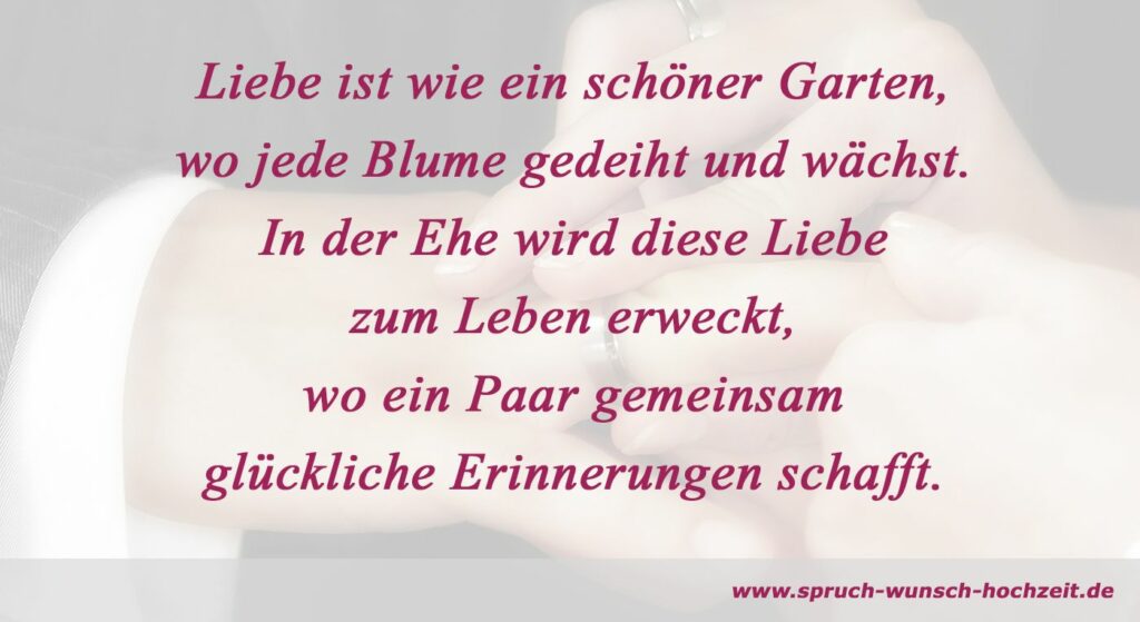Glückwünsche zur Eheschließung Glückwunsch zur Ehe