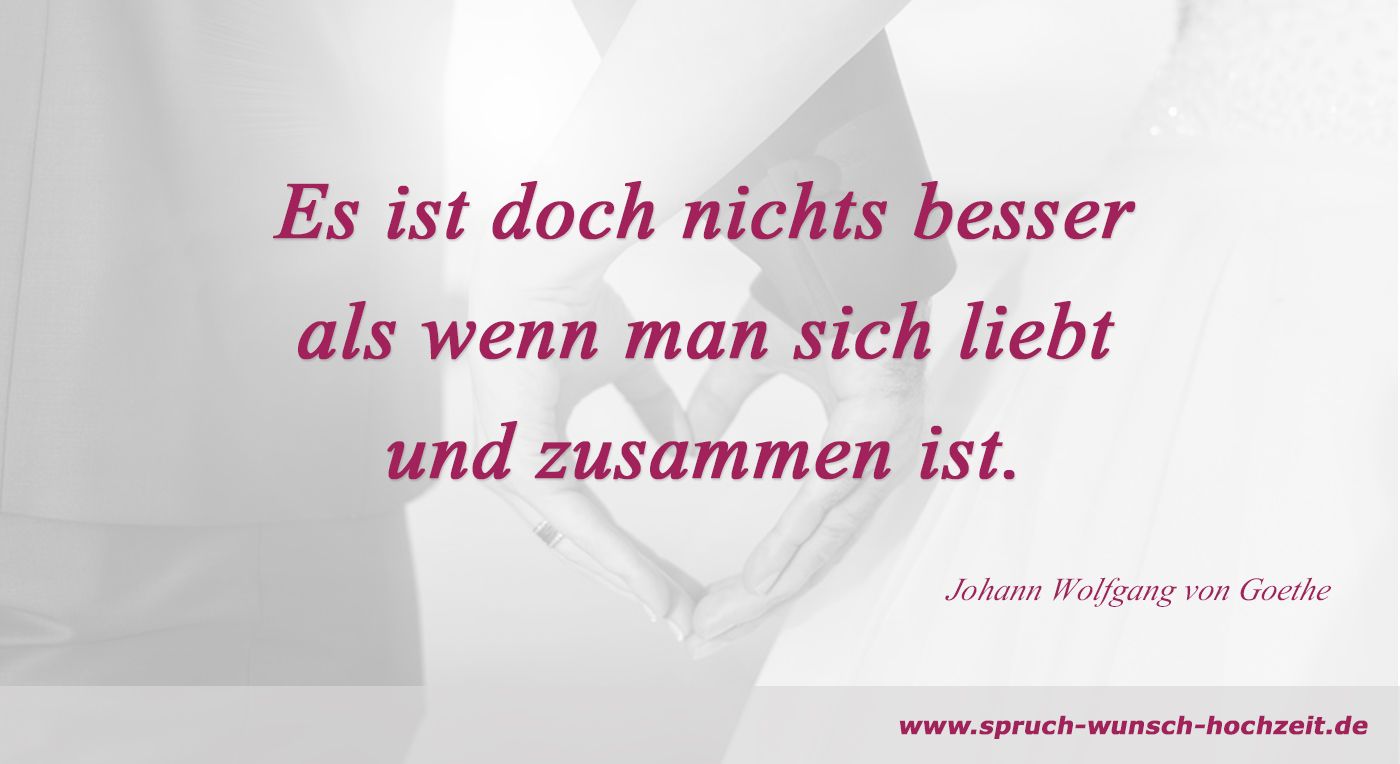 Liebe und Ehespruch