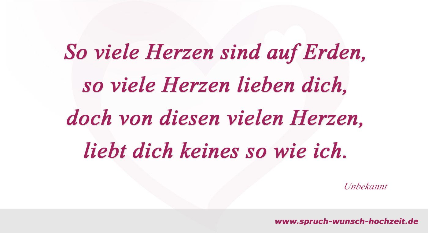 Liebesgedicht Spruch über Herz