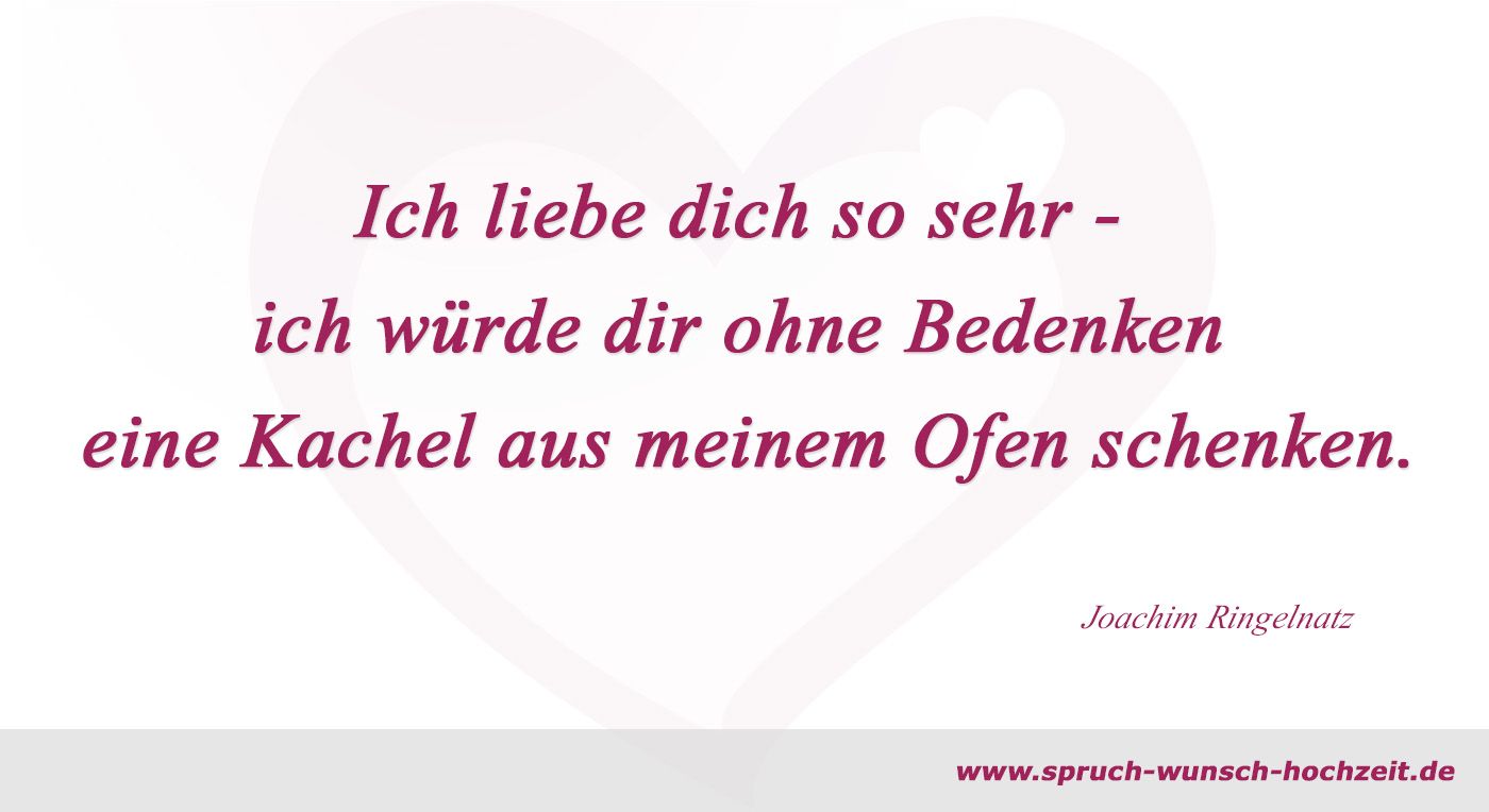 Lustiger Spruch über Liebe