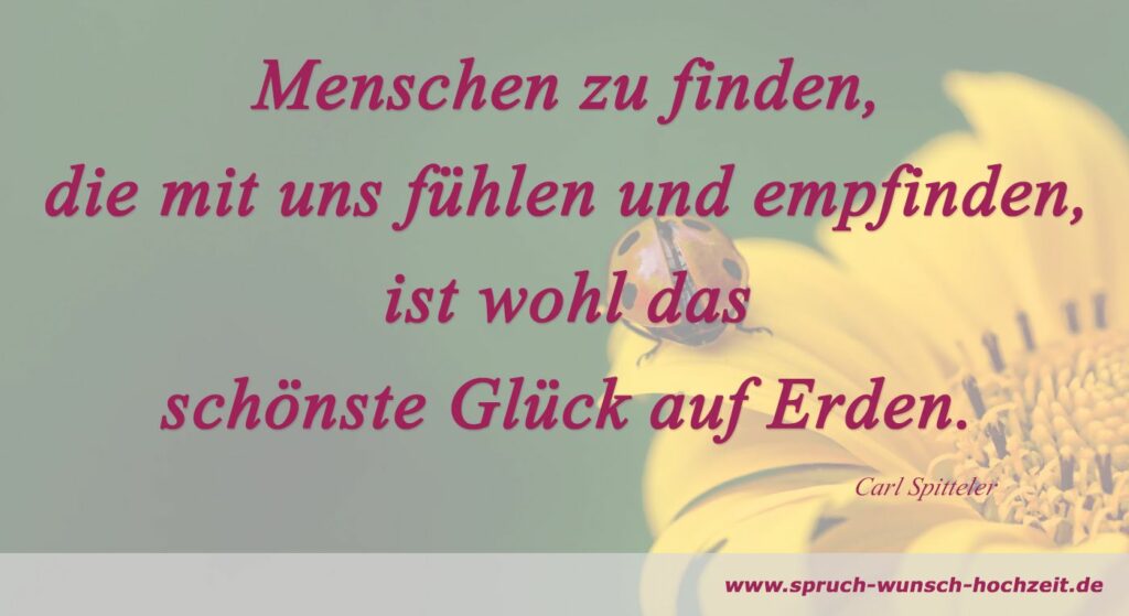 Sprüche über Glück zur Hochzeit Glück wünschen zur Hochzeit