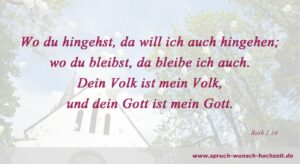 Spruch aus der Bibel zur Trauung